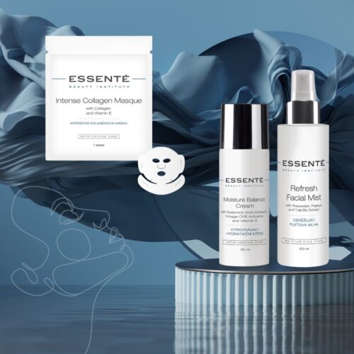 Moisture Balance Cream 50ml + Refresh Facial Mist 100ml + Intense Collagen Masque
